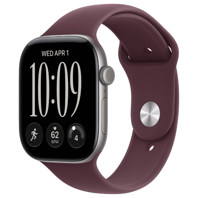 M/L - Burgundy (Rubber/Sport Band)
