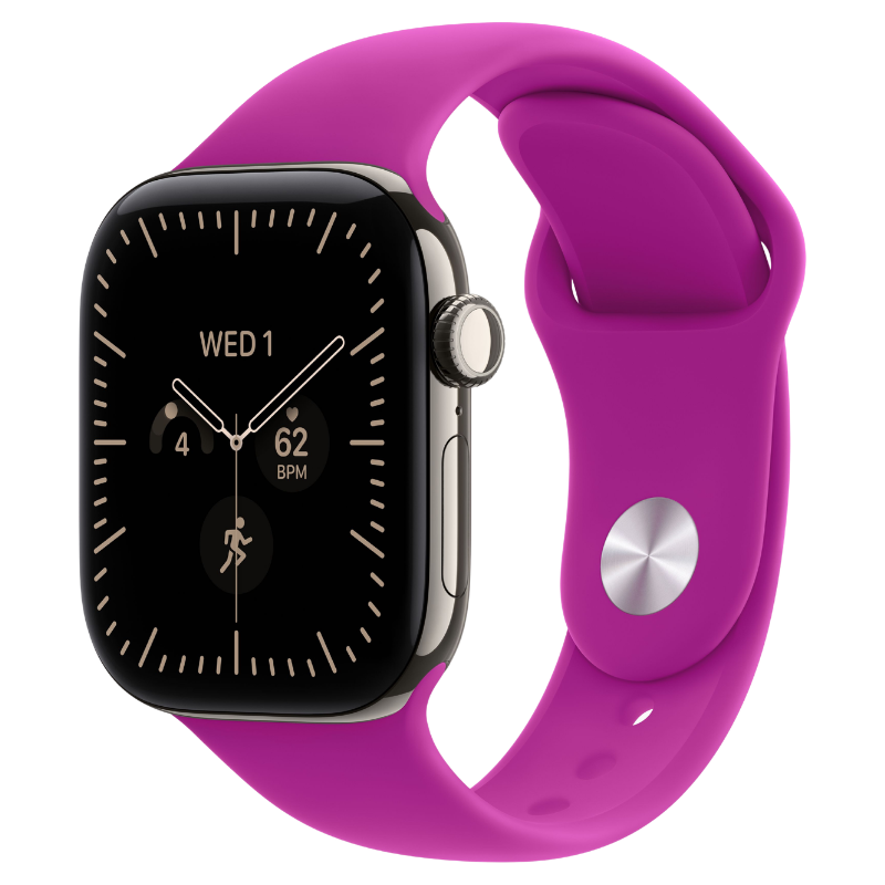 Apple Watch Series 12 42mm,GPS + Cellular Titanium Natural