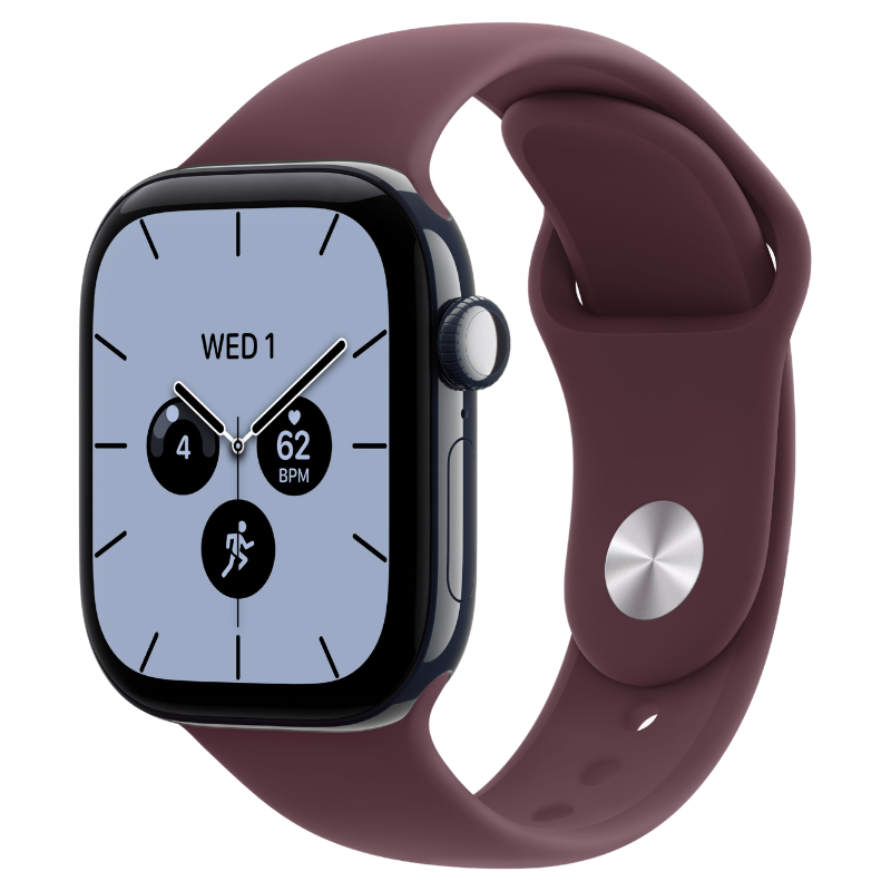 M/L - Burgundy (Rubber/Sport Band)