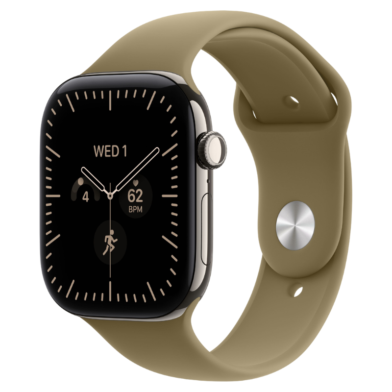 Apple Watch Series 12 46mm,GPS + Cellular Titanium Natural
