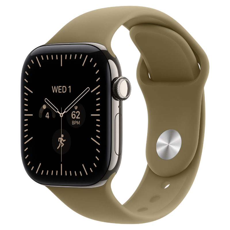 Apple Watch Series 12 42mm,GPS + Cellular Titanium Natural