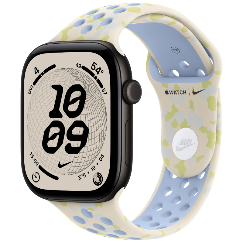 Apple Watch Series 12 46mm,GPS Aluminum Black (Nike Sport Band)