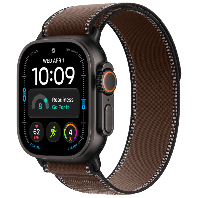 Apple Watch Ultra 4, 49mm Black Trail Loop - Image 1