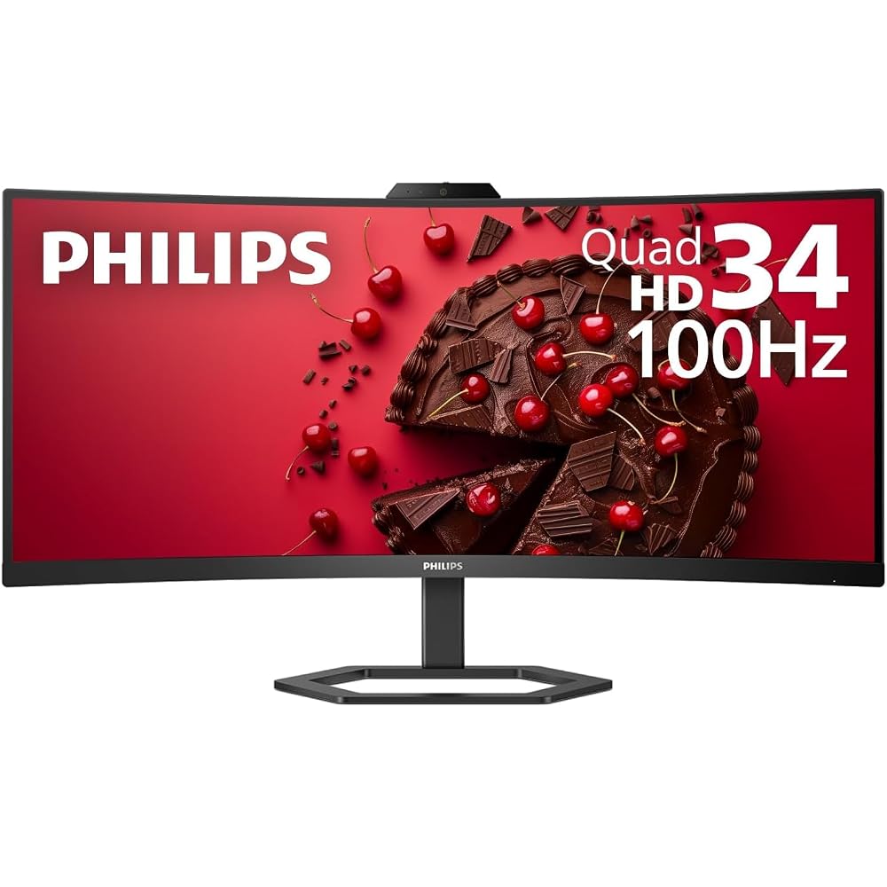 Philips 34E1C5600HE 34" UltraWide QHD 21:9 Monitor - Image 1