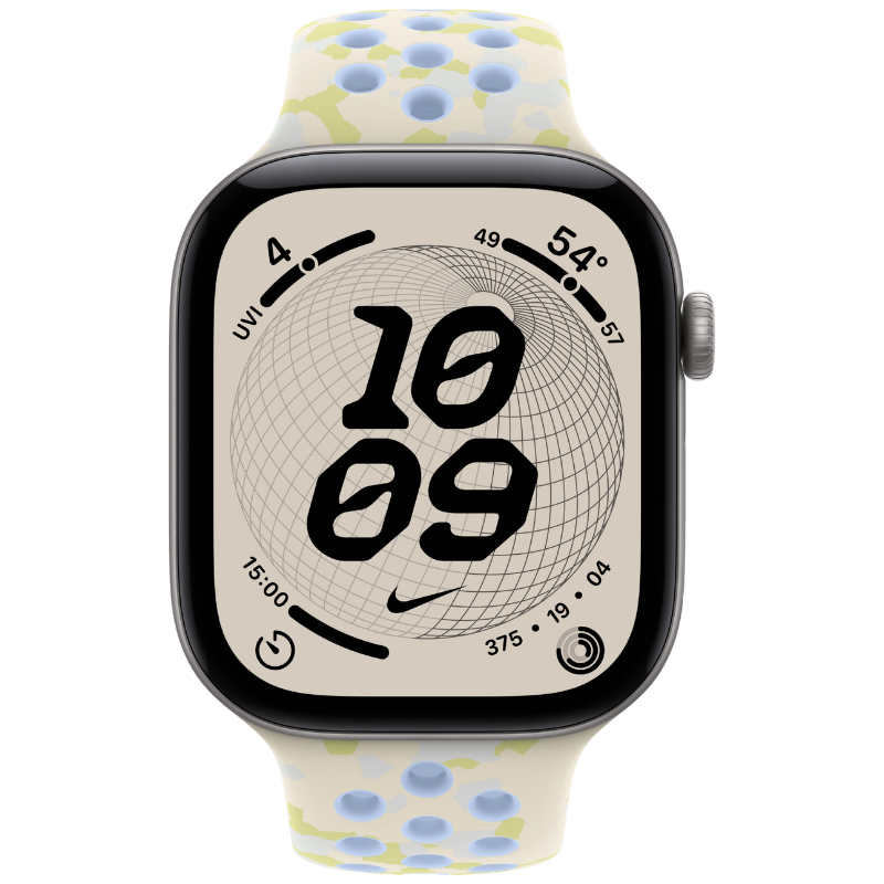 Apple Watch Series 12 46mm,GPS Aluminum Space Gray (Nike Sport Band) - Image 2