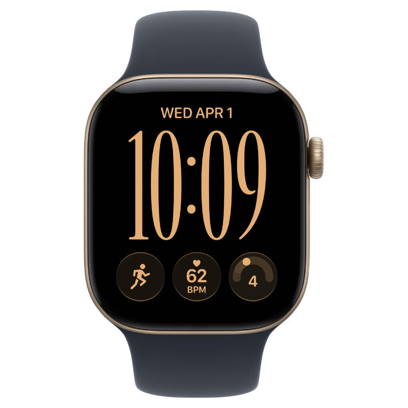 Apple Watch Series 12 42mm,GPS Aluminum Light Gold - Image 2