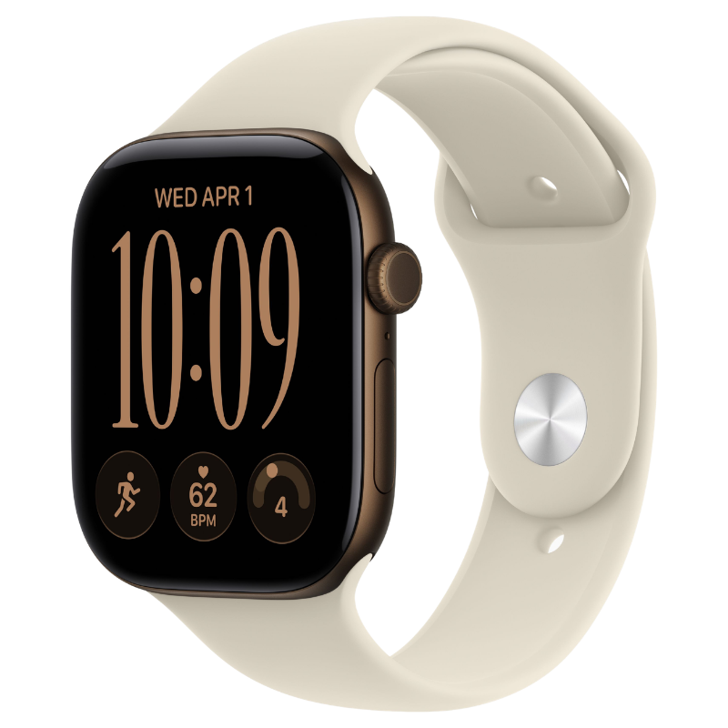 Apple Watch Series 12 46mm,GPS Aluminum Dark Bronze
