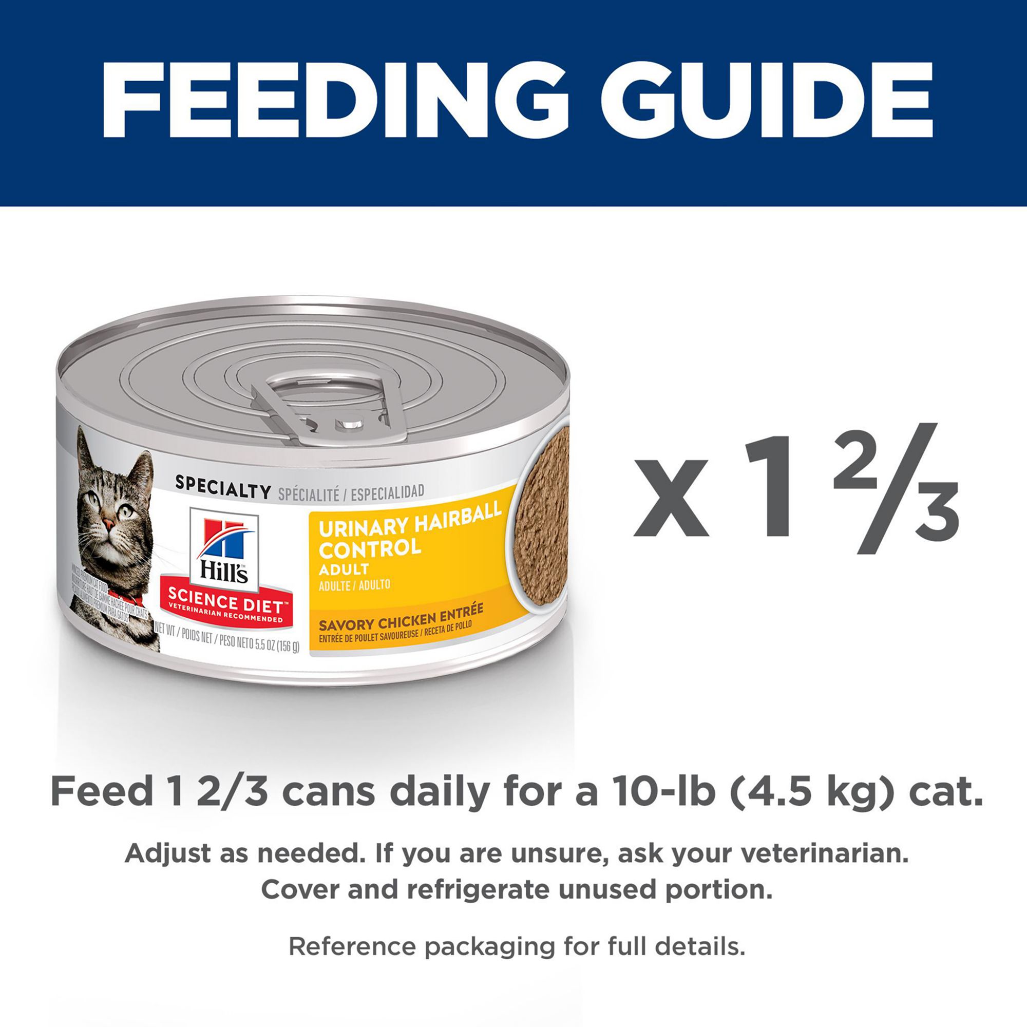 Hill's® Science Diet® Urinary Hairball Control Adult Wet Cat Food -  Entree, Chicken - Image 5