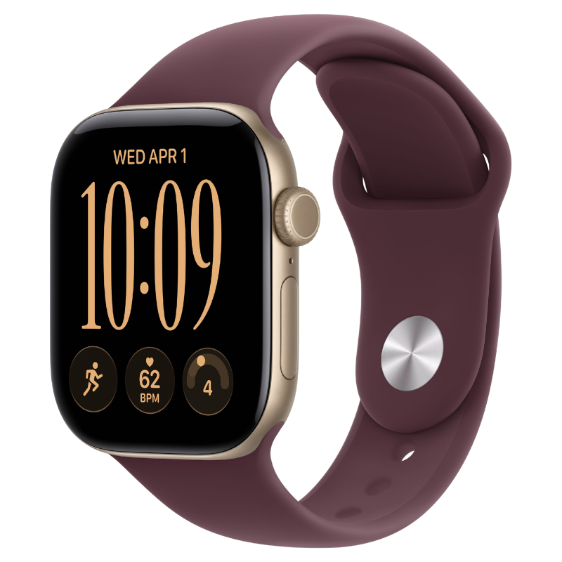 M/L - Burgundy (Rubber/Sport Band)