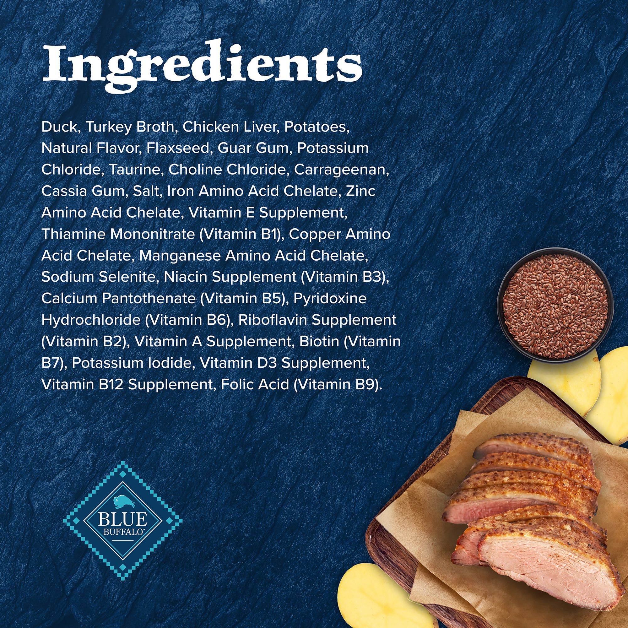Blue Buffalo® Wilderness&trade;  Adult Wet Cat Food - Grain Free, Pate - Duck - Image 6
