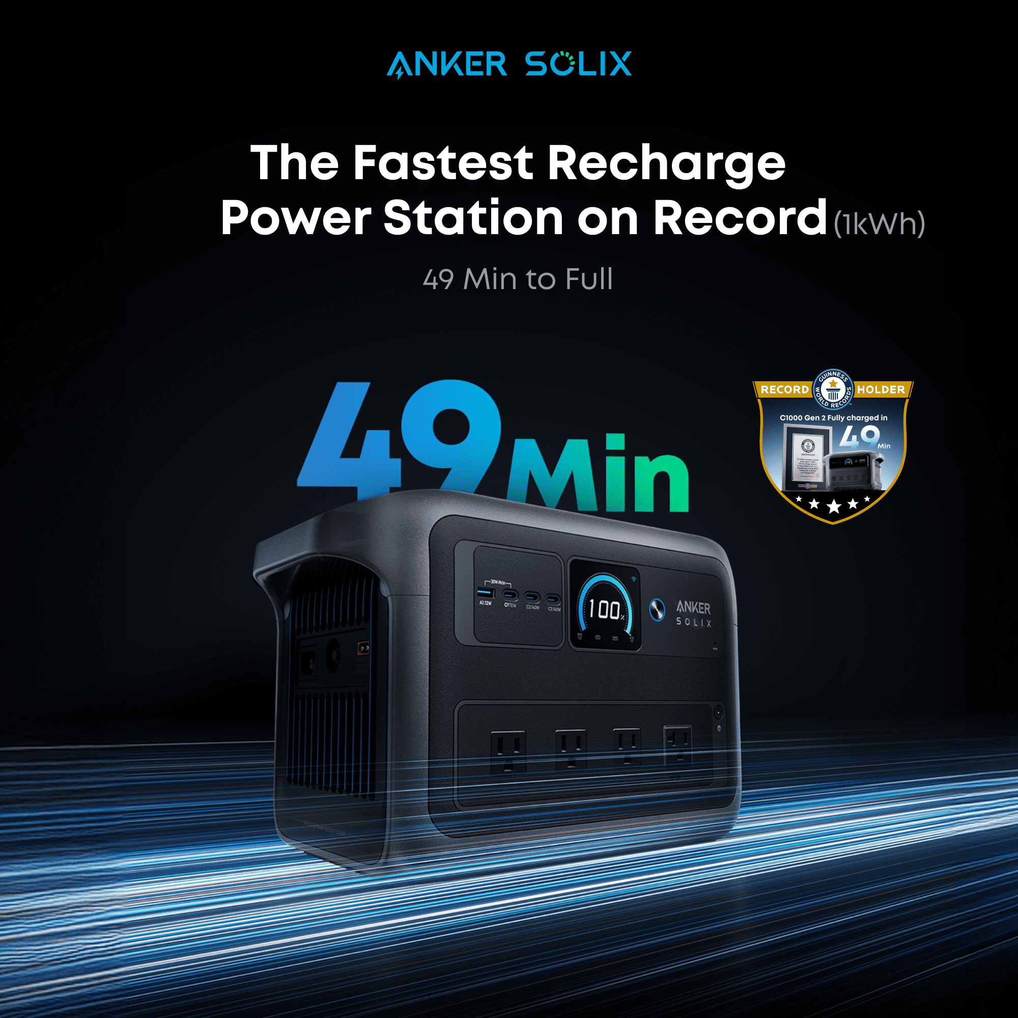 Anker SOLIX C1000X Gen 2 Portable Power Station - Image 10