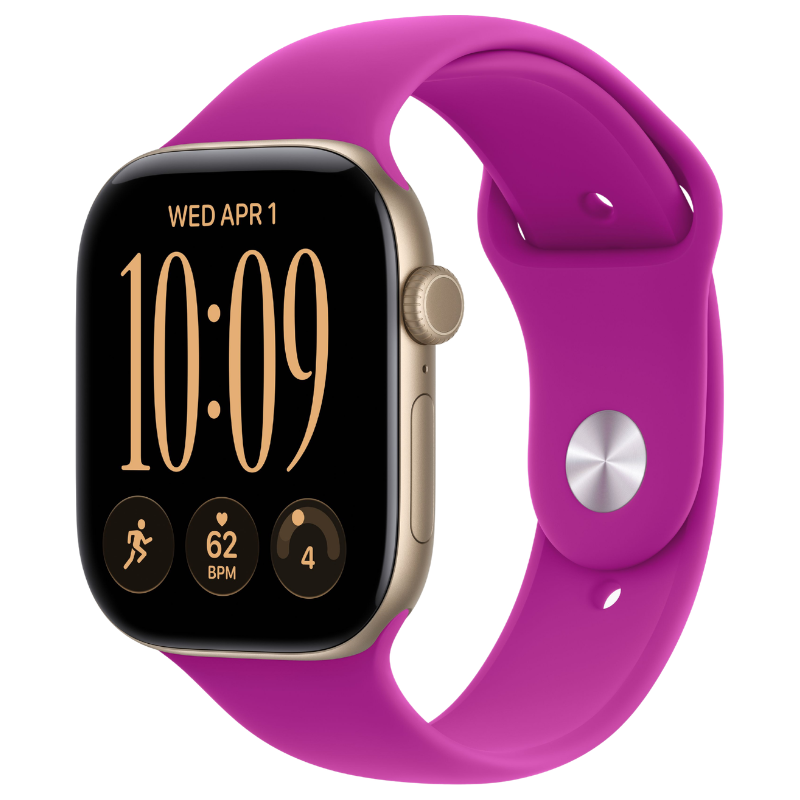 Apple Watch Series 12 46mm,GPS Aluminum Light Gold