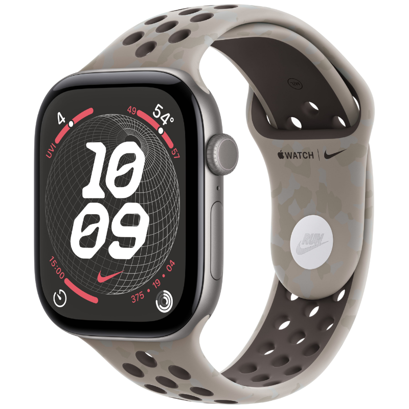 Apple Watch Series 12 46mm,GPS Aluminum Space Gray (Nike Sport Band)