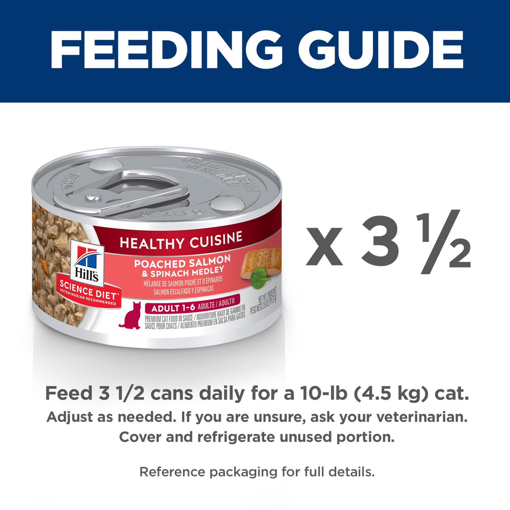 Hill's Science Diet Healthy Cuisine Cat Food - Salmon & Spinach Medley - Image 5