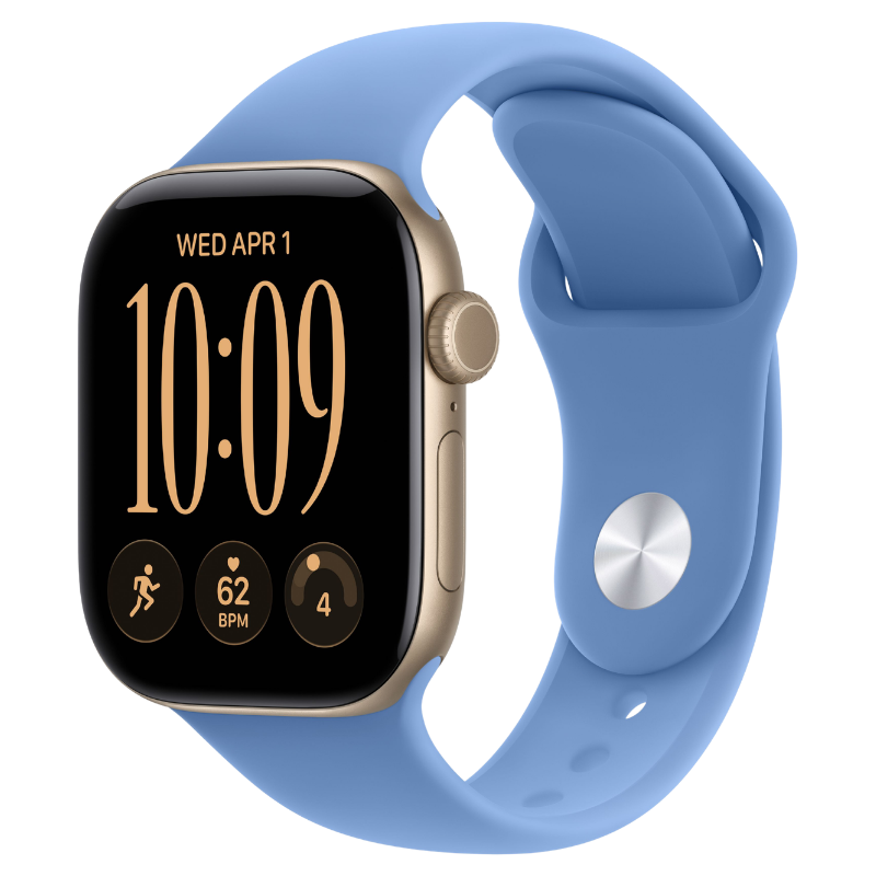 M/L - Wildflower Blue (Rubber/Sport Band)