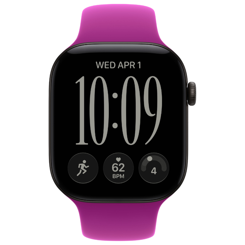 Apple Watch Series 12 46mm,GPS Aluminum Black - Image 2