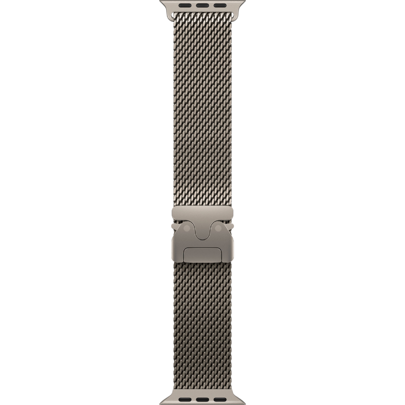 Apple Watch Ultra 4, 49mm Titanium Milanese Loop - Image 3