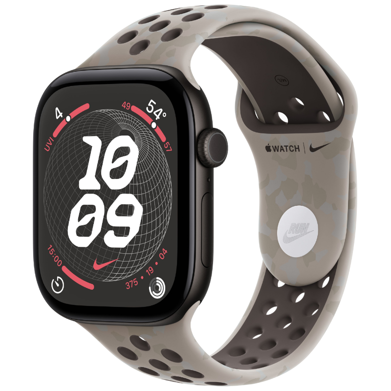 Apple Watch Series 12 46mm,GPS Aluminum Black (Nike Sport Band)