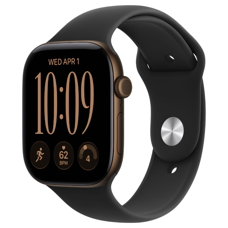 Apple Watch Series 12 46mm,GPS Aluminum Dark Bronze