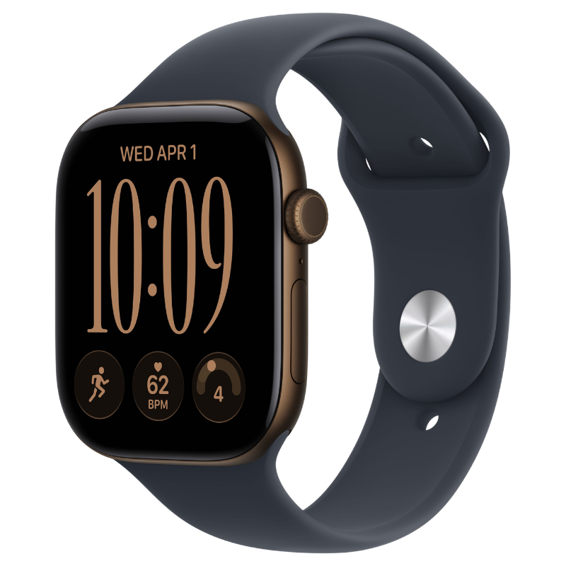 Apple Watch Series 12 46mm,GPS Aluminum Dark Bronze