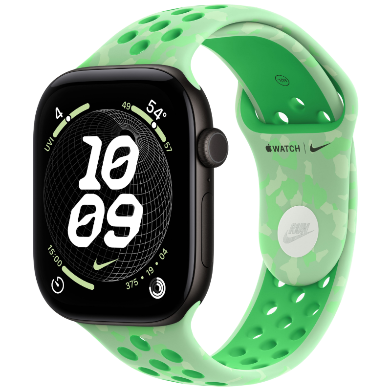 Apple Watch Series 12 46mm,GPS Aluminum Black (Nike Sport Band)