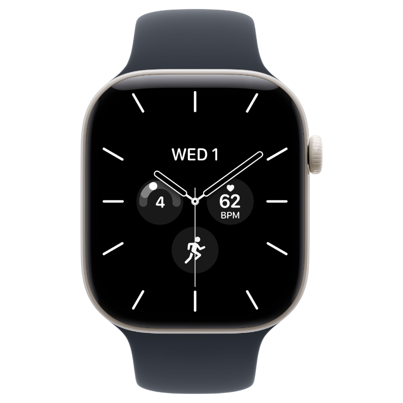 Apple Watch Series 12 46mm, Ceramic Pearl White - Image 2