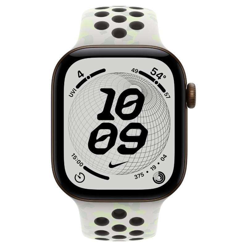 Apple Watch Series 12 42mm,GPS Aluminum Dark Bronze (Nike Sport Band) - Image 2