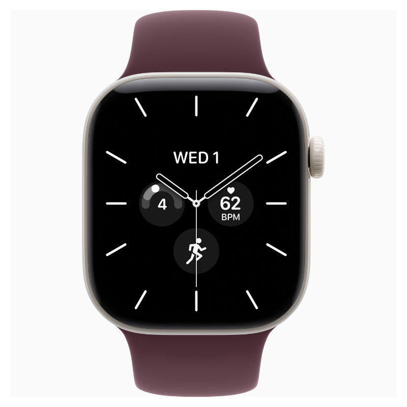 Apple Watch Series 12 42mm, Ceramic Pearl White - Image 2