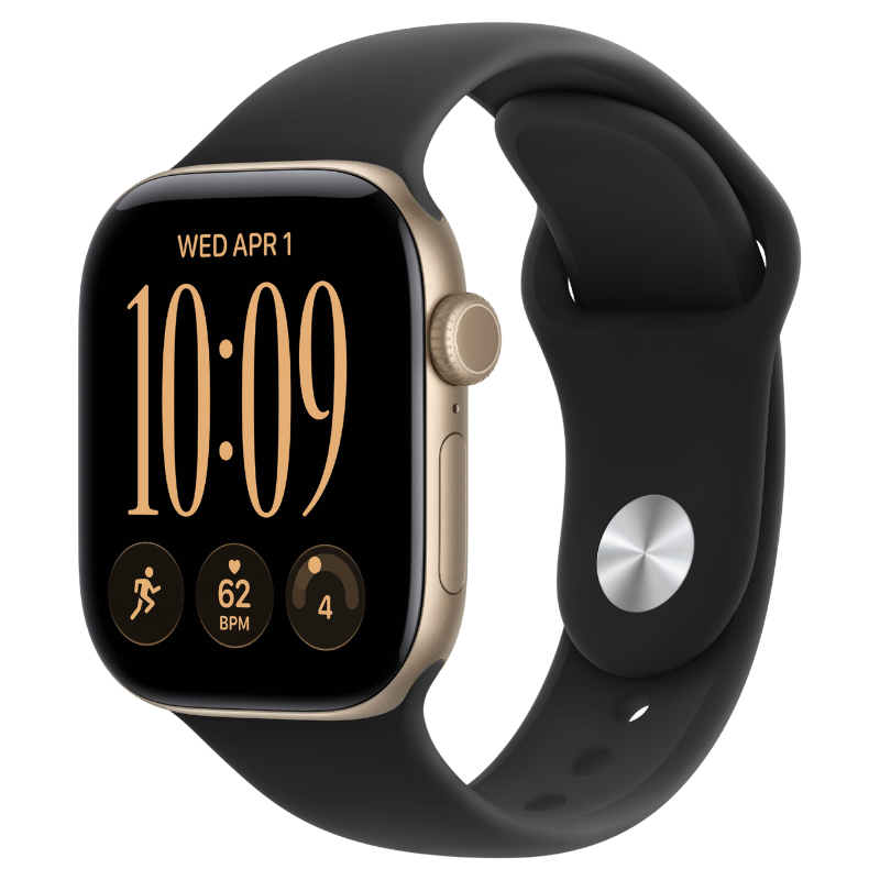 S/M - Black (Rubber/Sport Band)