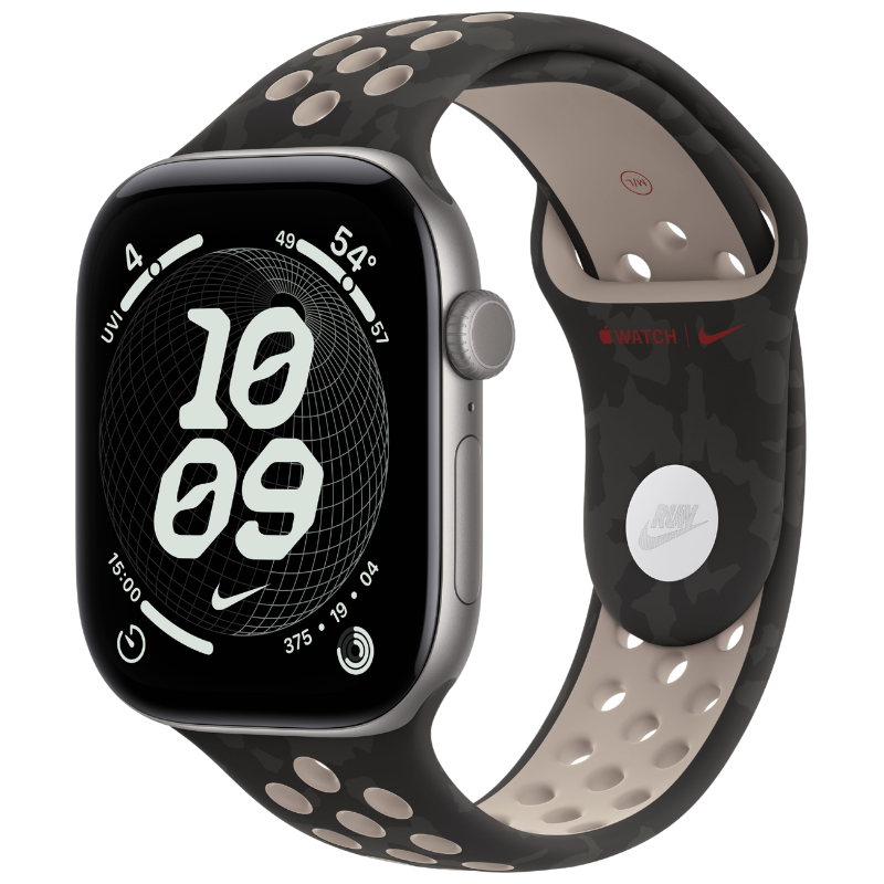 Apple Watch Series 12 46mm,GPS Aluminum Space Gray (Nike Sport Band)