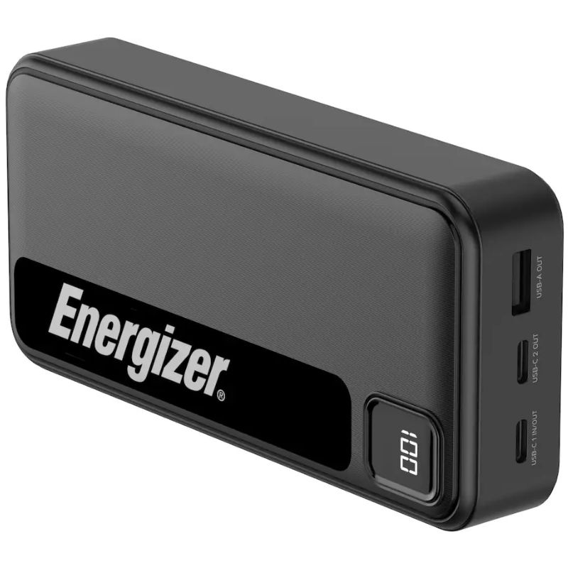 Energizer - MAX 20,000mAh 15W USB-C 3-Port Power Bank - Image 3