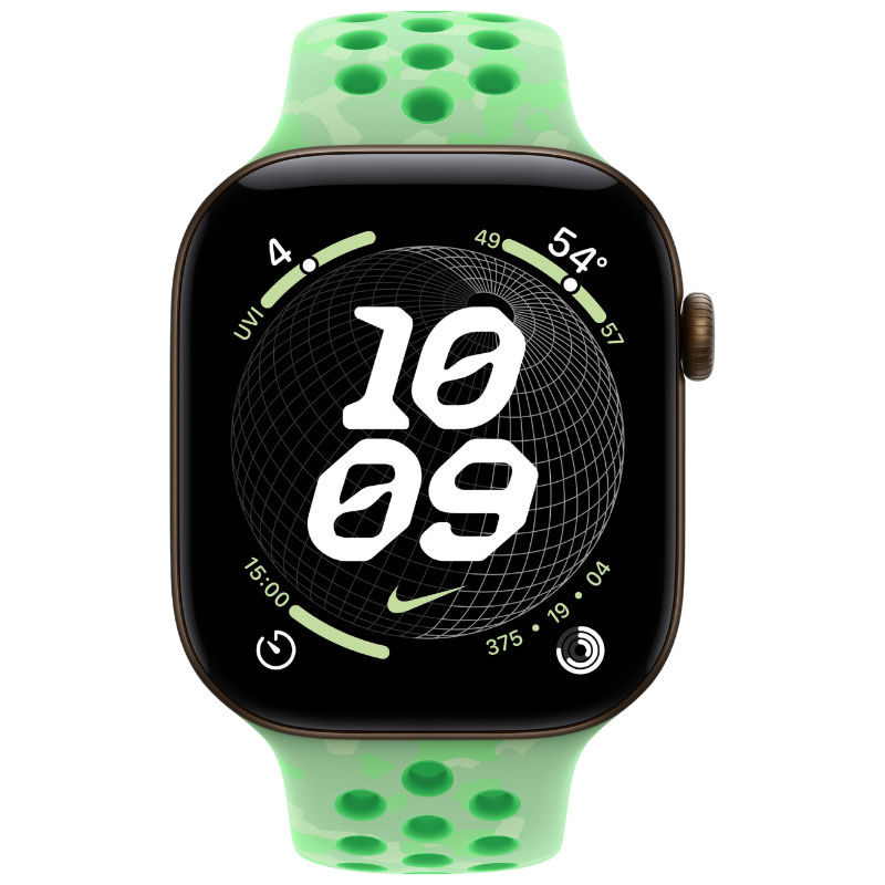 Apple Watch Series 12 46mm,GPS Aluminum Dark Bronze (Nike Sport Band) - Image 2