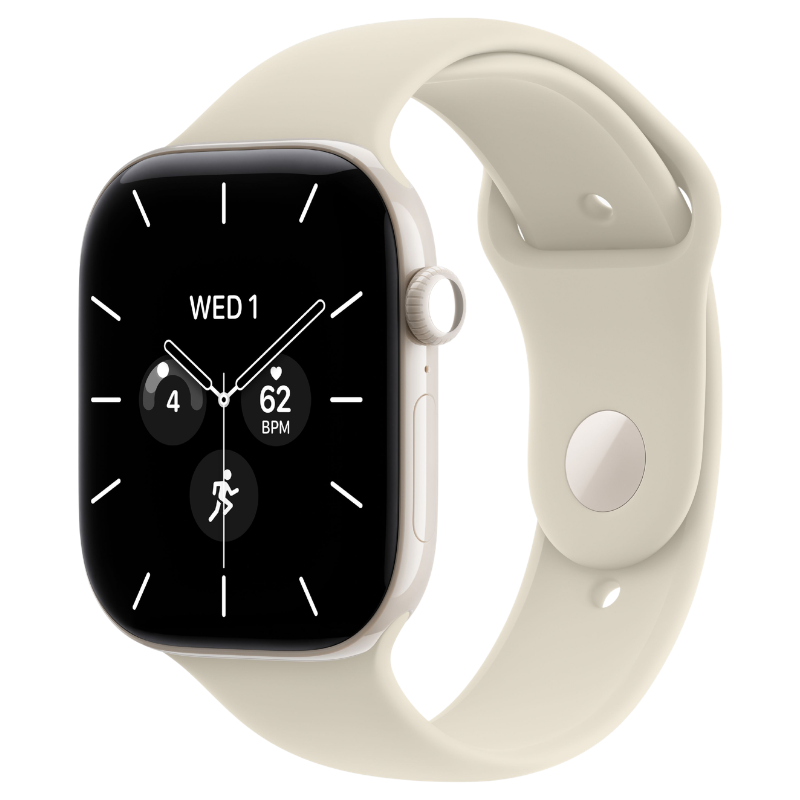 Apple Watch Series 12 46mm, Ceramic Pearl White