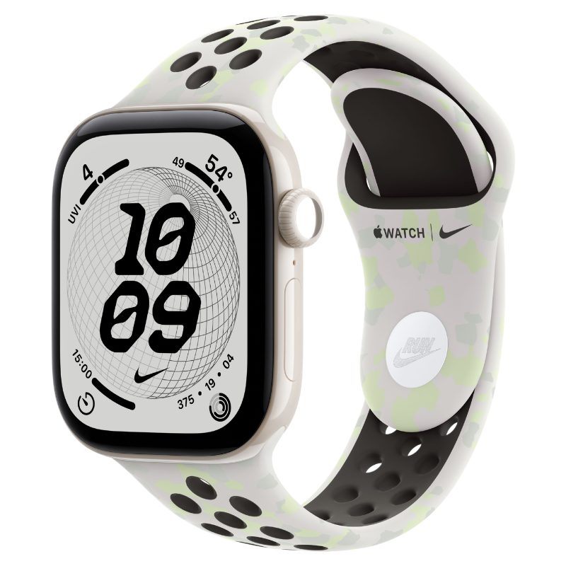 Apple Watch Series 12 42mm, Ceramic Pearl White (Nike Sport Band)