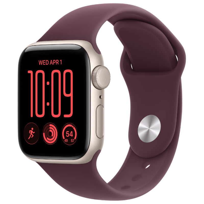 Apple Watch SE 3 40mm,GPS Starlight  (Rubber/Sport Band) - Image 1