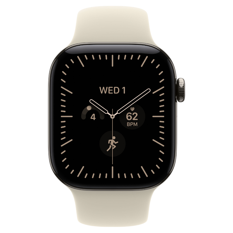Apple Watch Series 12 42mm,GPS + Cellular Titanium Natural - Image 2