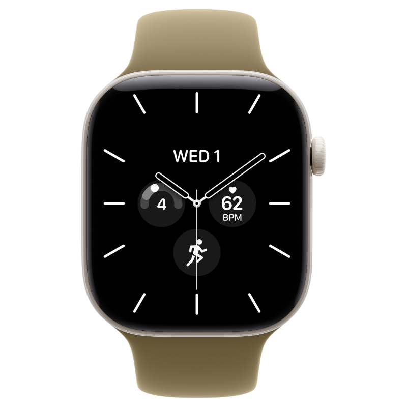Apple Watch Series 12 46mm, Ceramic Pearl White - Image 2