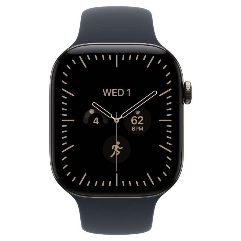 Apple Watch Series 12 46mm,GPS + Cellular Titanium Natural - Image 2