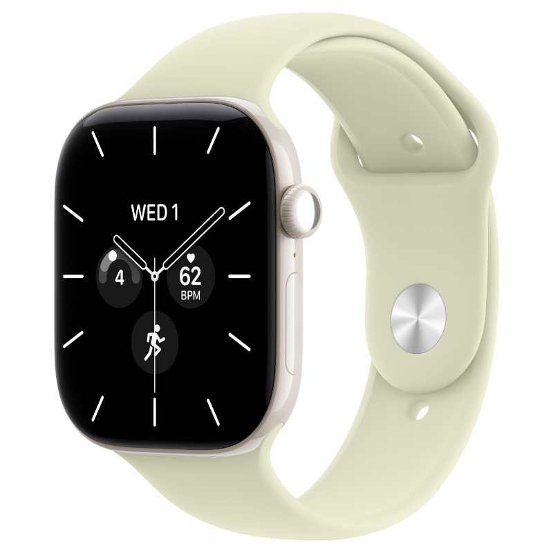 Apple Watch Series 12 46mm, Ceramic Pearl White