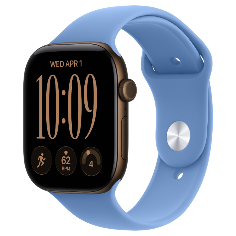 Apple Watch Series 12 46mm,GPS Aluminum Dark Bronze