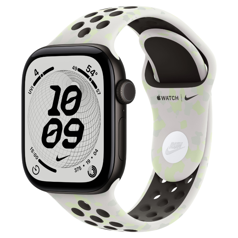 Apple Watch Series 12 42mm,GPS Aluminum Black (Nike Sport Band)