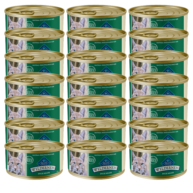 Blue Buffalo® Wilderness&trade;  Adult Wet Cat Food - Grain Free, Pate - Duck - Image 1