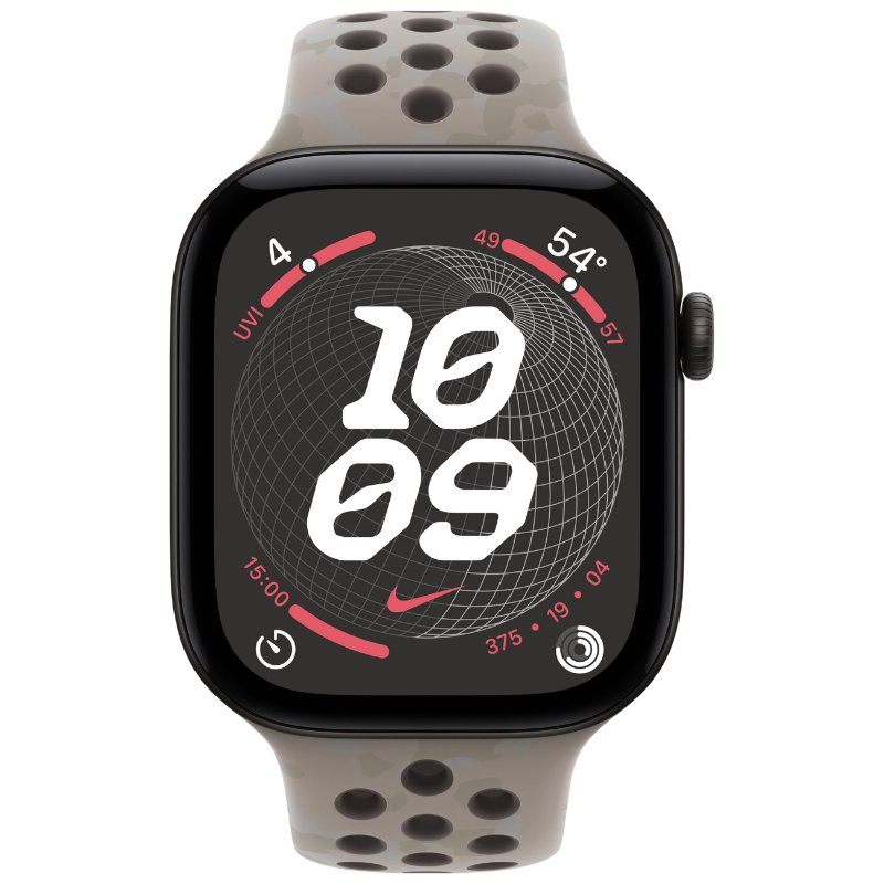 Apple Watch Series 12 46mm,GPS Aluminum Black (Nike Sport Band) - Image 2