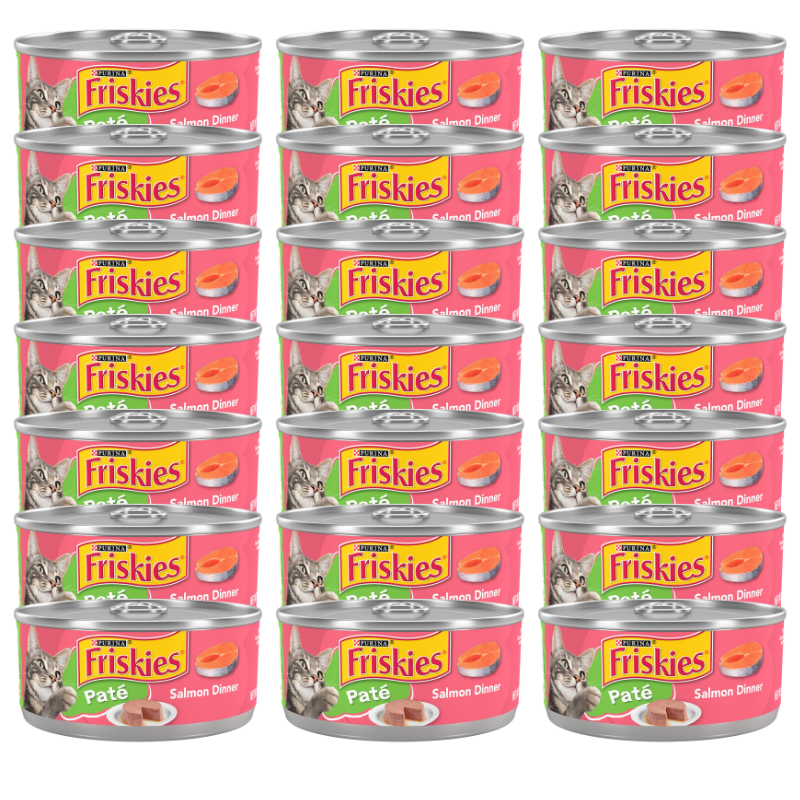 Purina® Friskies® Pate Wet Cat Food - Salmon - Image 1