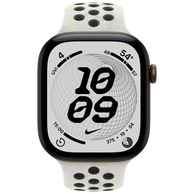 Apple Watch Series 12 46mm,GPS Aluminum Dark Bronze (Nike Sport Band) - Image 2