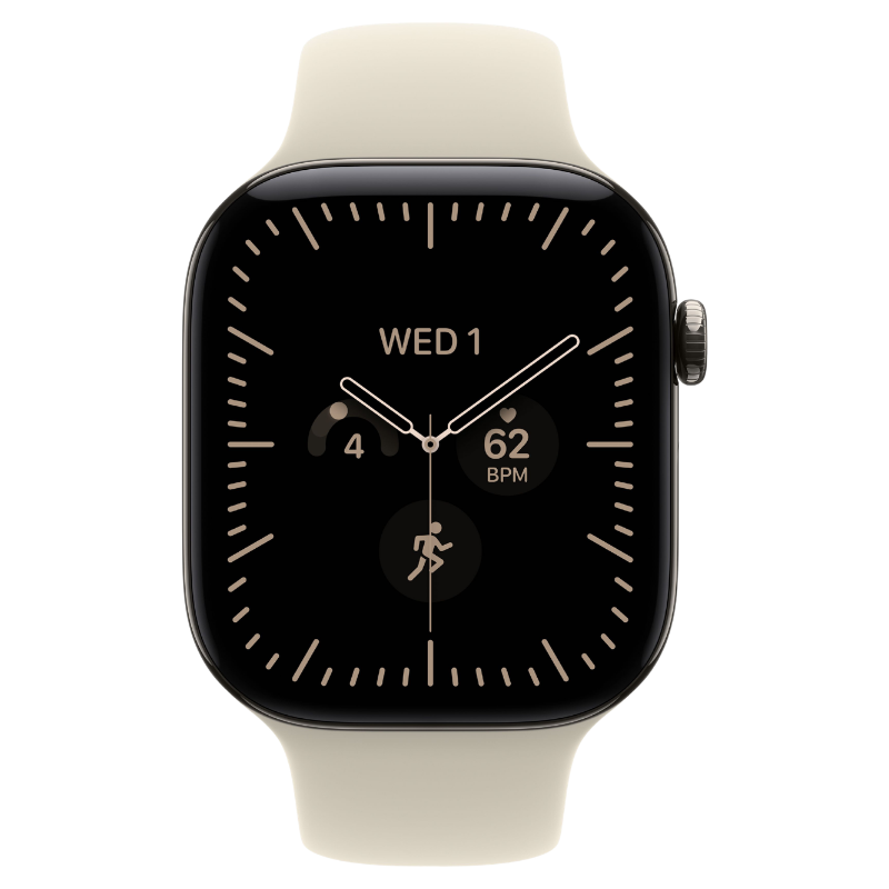 Apple Watch Series 12 46mm,GPS + Cellular Titanium Natural - Image 2