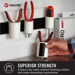 VELCRO 20 ft. x 1-1/2 in. Industrial Strength Tape in Black (VEL-30118-USA)