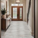 TrafficMaster Vigo Gris 12 in. x 24 in. Matte Ceramic Stone Look Floor and Wall Tile (16 sq. ft./Case) (NHDVIGRI1224)