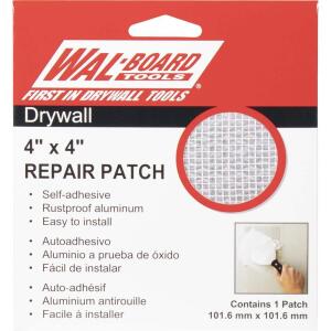 Wal-Board Tools 4 in. x 4 in. Self Adhesive Drywall Repair Patch (054-005-HD)