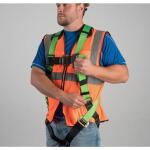 Werner Premium Adjustable Fall Protection Safety Harness (D-Ring) (H511202W)